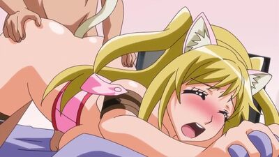 Girlfriend is a Nekomimi cosplay, big breasts, oral toys, outdoor creampie, in Hentai Porn, hentai, BDSM porn, Paizuri, Bukkake