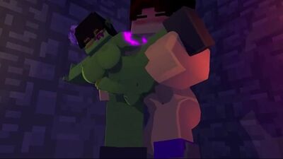 Pornografia futanari do Minecraft para maiores de 18 anos