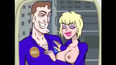 En el espacio: dibujos animados para adultos