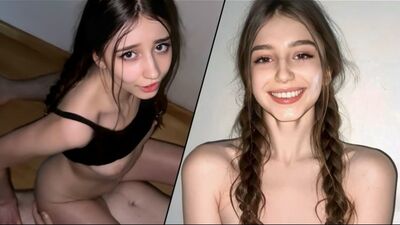Die super-sexy Dasha (die devote Campus-Spermaschlampe, die durchgefickt und mit Sperma im Gesicht bespritzt wird)