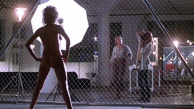 Angelina Jolie's Nude Butt and Elizabeth Mitchell's Nude Lesbian Sex - Gia (1988) HD 1080p Blu-ray