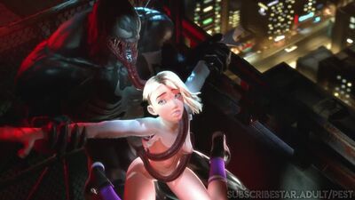3D - [HENTAI] - Spider-Gwen Fucked by Venom