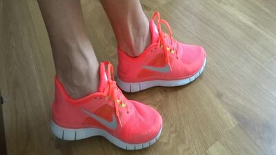 Meine sexy Nike in rosa Turnschuhen