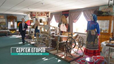 Visita guiada al museo del hotel Vostok: Tyumen, la capital de los pueblos