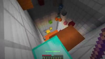 O NOVATO E O PRO FAZEM UM PERCURSO DE LAVA NO MINECRAFT! O NOVATO CONTRA A ARMADILHA DE TROLLING NO MINECRAFT Desenho animado
