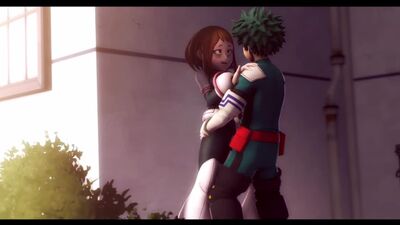 MHA - Uraraka : Missionnaire debout (par GreatM8) 1080p