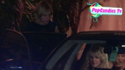Zachary Quinto, Sarah Paulson, Jessica Lange, Chloë Sevigny e Lily Rabe saem do Hotel Château Marmont