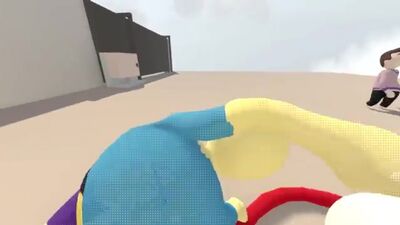 NUB: Ein Plastilin-Männchen, das in Minecraft von einem Auto überfahren wurde! Wie man ein Portal in die Plastilin-Welt baut