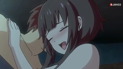 KonoSuba Мегумін секс хентай POV порно xxx