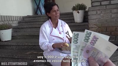 Чеська: Чеські вулиці 115 (порно, пікап, Чехав, пари, сперма на обличчя, цицьки, груди, гроші, повна версія, зйомка від першої особи, трах, мінет, сперма, кицька, xxx, мілф)