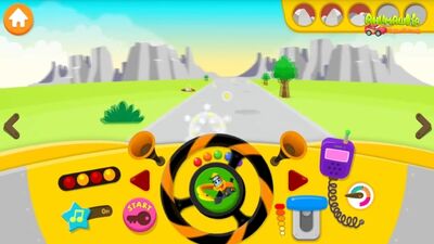 [Animashka Poznavashka] Desenho animado: Carro da polícia, carro dos bombeiros e máquinas de trabalho