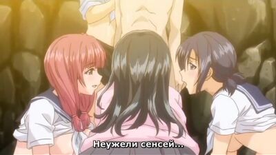 Hentai: Rapaz no harém - Sem censura - Parte 1 (hentai, hentui, mamas grandes, sexo anal, donas de casa, incesto)