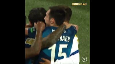 Golo de Serdar Azmoun contra o CSKA