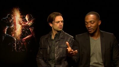 ¡Anthony Mackie y Sebastian Stan en «Batman v Superman: El amanecer de la justicia»!