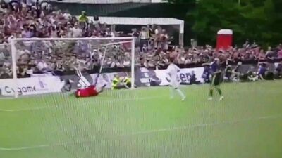 El primer gol de Ronaldo con la «Juventus»