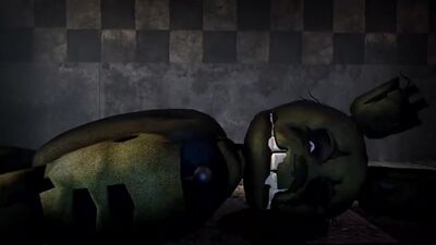A história do SpringTrap (Cinco Noites com o Freddy)