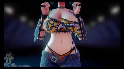 MMD Sexo Senran Kagura Hikage - Baile erótico