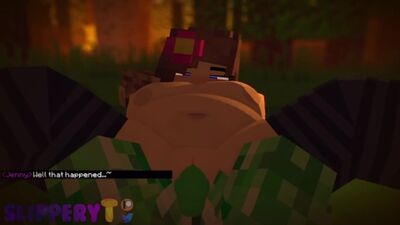 JENNY X CREEPER (SEXO EN MINECRAFT PARA MAYORES DE 18 AÑOS) (ORIGINAL) SLIPPERYT 2