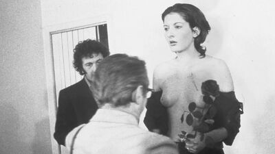 Marina Abramović sobre a apresentação de «Rhythm 0» (1974)