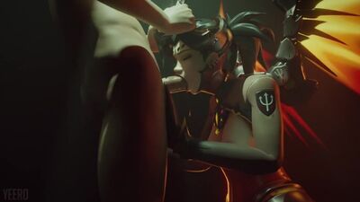 (Sonido) Mamada de Devil Mercy [Overwatch; Porno; Hentai; Anal; R34; SFM; porno; sexo; Overwatch]