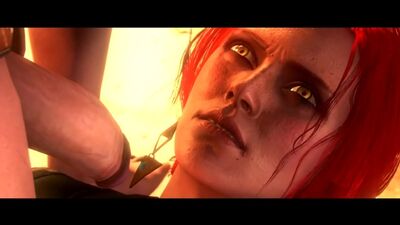 Ciri et Triss (The Witcher 3 : Le Jeu de l'Homme)