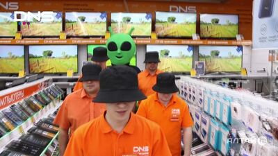 Dans DNS, la glace fond : la parodie la plus verte de Griby