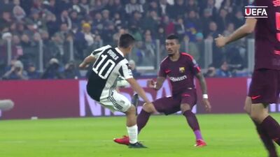 Paulo Dybala na Liga dos Campeões: O Melhor