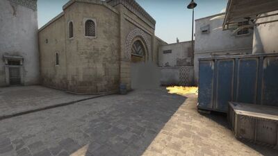Unas imágenes geniales de la puerta del Long en Dust2 para una frecuencia de 64/128