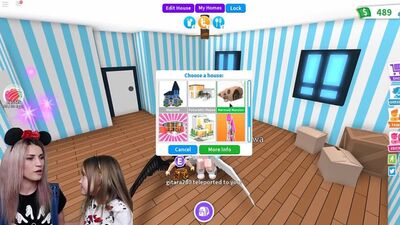 [Zhenya Larionova] ¡HEMOS COMPRADO UNA CASA GENIAL EN ADOPT ME Roblox! ¡NUESTRA NUEVA CASA EN ADOPT ME! Roblox en ruso