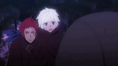 Épisode 10 / Danmachi / Peut-être te croiserai-je dans le donjon ? / Je vais dans le donjon, j'y trouverai une belle [Ancord, Jade, Hamletka
