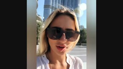 Instagram\\ Eva loras : Estou no Dubai e aqui é fantástico))