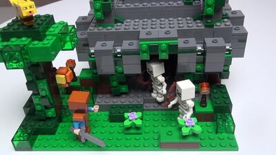 LEGO Minecraft : Le temple dans la jungle 21132. Présentation de LEGO Minecraft 2017