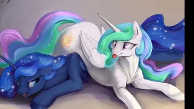 MLP : La princesse Celestia et Luna