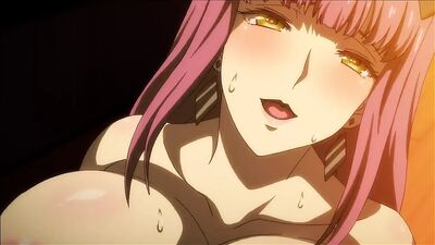 Diversión lésbica con unas tetas gigantes de anime