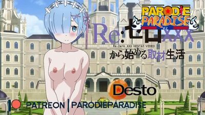 Re:Zero – Rem / Рем (autorstwa Desto Parodie Paradise) 1080p