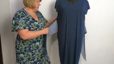 Cómo coser un vestido sin patrón, para cualquier talla, con solo dos costuras y en 20 minutos