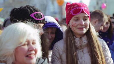 Festival municipal da Maslenitsa. Rostov-na-Donu, 22 de fevereiro de 2015. Como foi