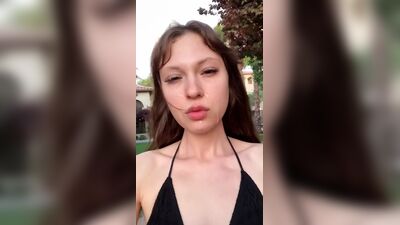 Cum on Face in Public