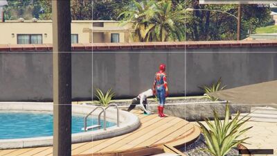 [Scorti] ¡Deadpool se encuentra con Gwen, la novia de Spider-Man, en los mods de GTA 5! ¡Reseña del mod en GTA 5! ¡Videojuegos y mods!
