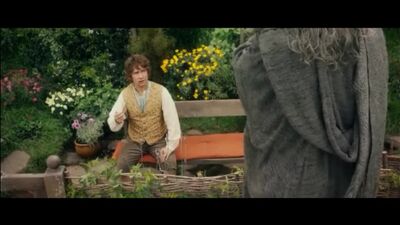 Buenos días. Gandalf y Bilbo