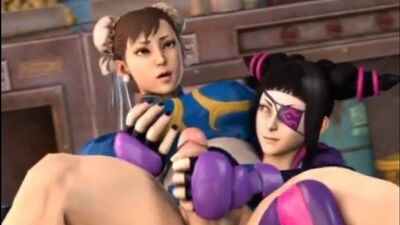 Compilação de pornografia futa de Street Fighter, pornografia 3D