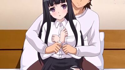 Ma petite sœur est tellement excitée que ma bite est en danger – Épisode 01 [Sous-titres en russe RUS sub] (hentai, sexe, porno)