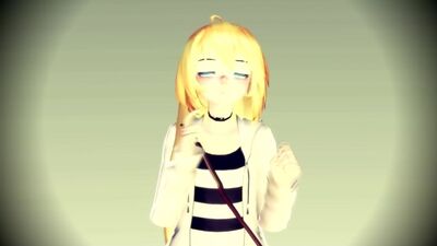 【MMD】_Senpai_【L'ange du massacre _ Ray et Zack】