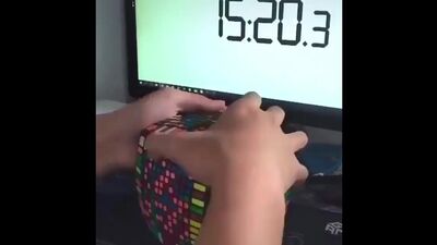 Un cubo de Rubik gigante