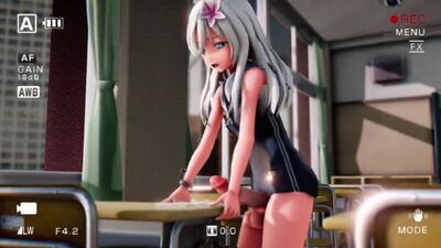 MMD - FUTA RO-500: Masturbación y paja