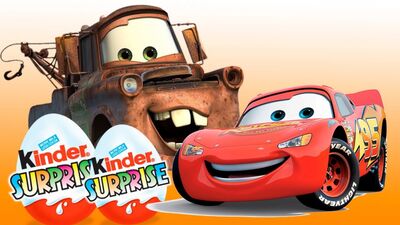 Сюрпризні яйця!!! CARS 2 — мультфільм про машинки «Тачки 2»!!! на каналі «Казки Марусі»