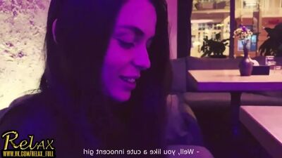 SEXO NA CASA DE BANHO DO CLUBE - Natalissa, porno russo, porno em russo, sexo na casa de banho, ejaculou na cara