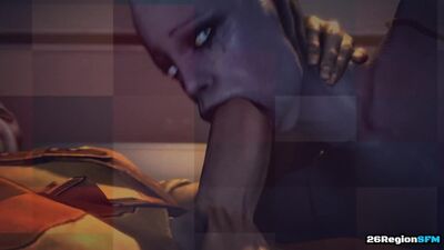 Liara SFM Monster (Sexo em Mass Effect)