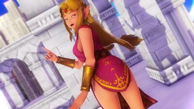 [Zelda] Il sedere formoso di Zelda (SSBU, di Imbapovi)