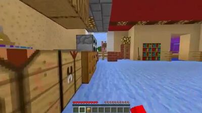 EL OSITO DE GELATINA VALERA HA HECHO UNA TARTA EN MINECRAFT - LA VIDA DE VALERKA MINECRAFT MOD - MOD DE MINECRAFT PARA PRINCIPIANTES